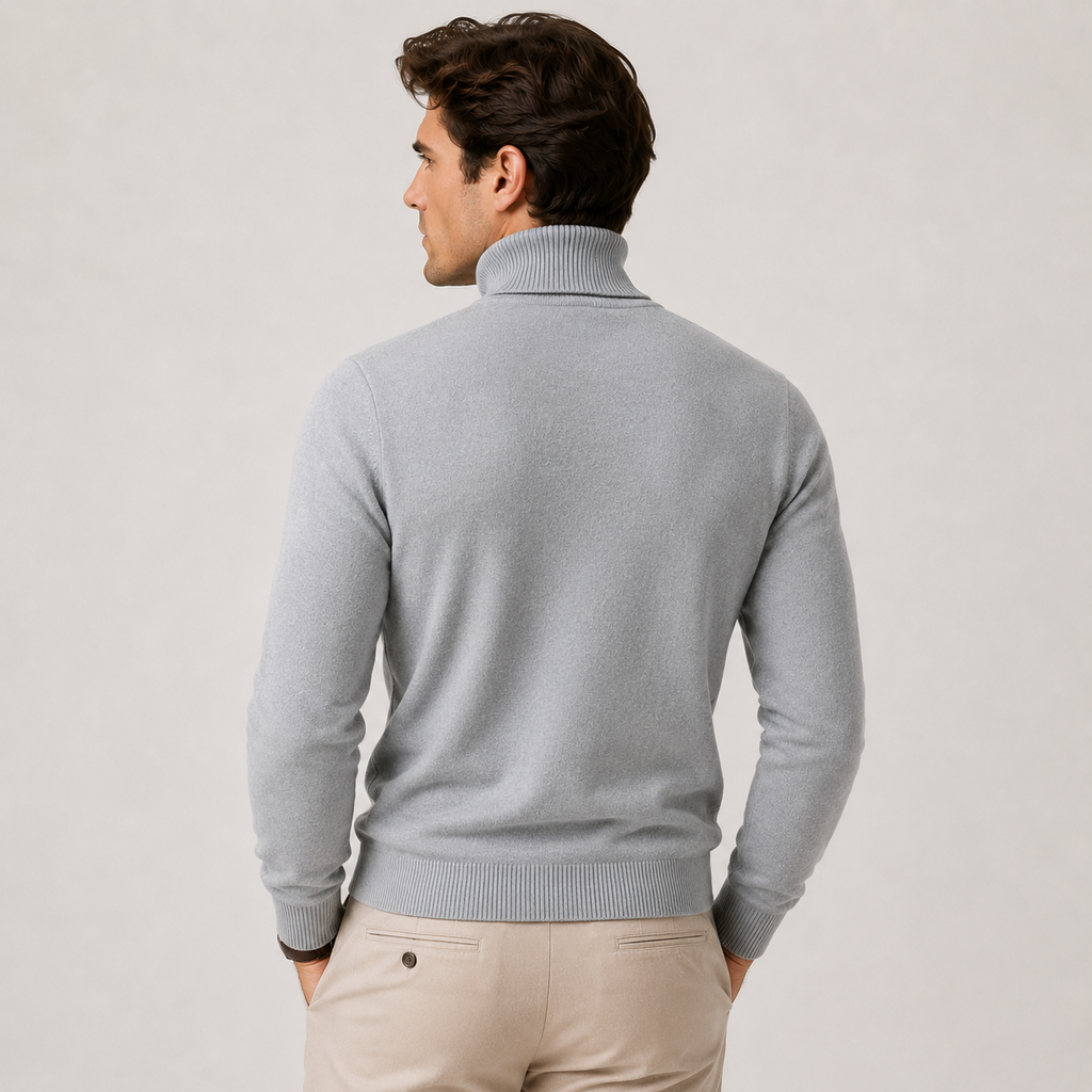 Knit Roll Neck Sweater