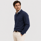 Heritage Long Sleeve Polo Timeless Refined Style - Secranzo