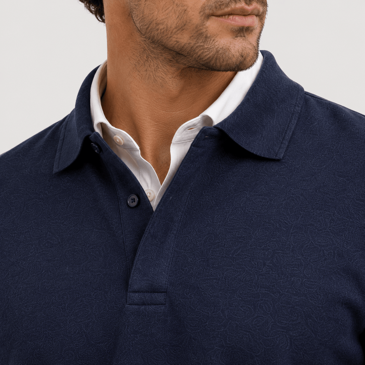 Heritage Long Sleeve Polo Timeless Refined Style - Secranzo