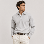 Heritage Long Sleeve Polo Timeless Refined Style - Secranzo