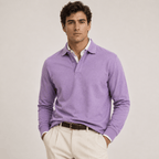 Heritage Long Sleeve Polo Timeless Refined Style - Secranzo