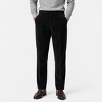 Pleated Corduroy Trousers