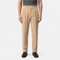 Pleated Corduroy Trousers