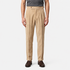 Pleated Corduroy Trousers