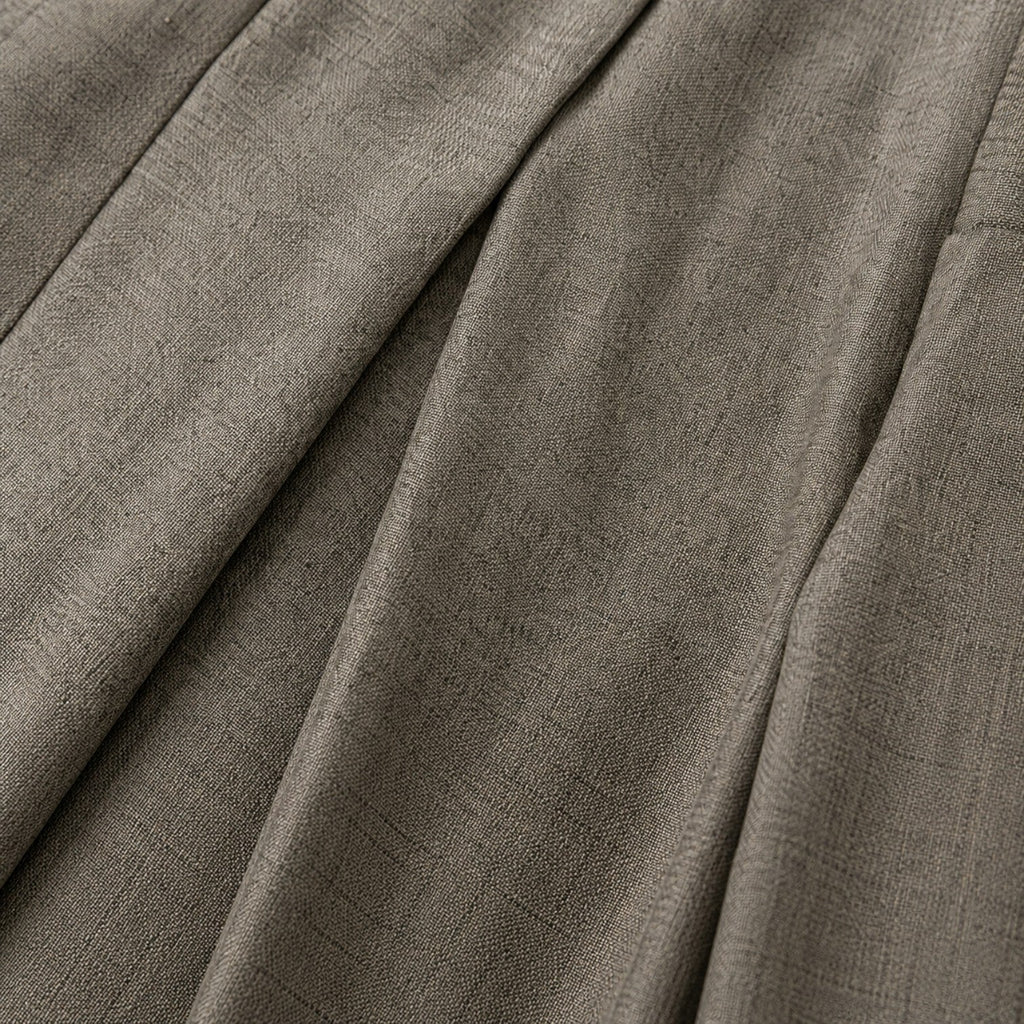 Wide-Leg Pleated Trousers