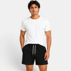Drawstring Linen Shorts