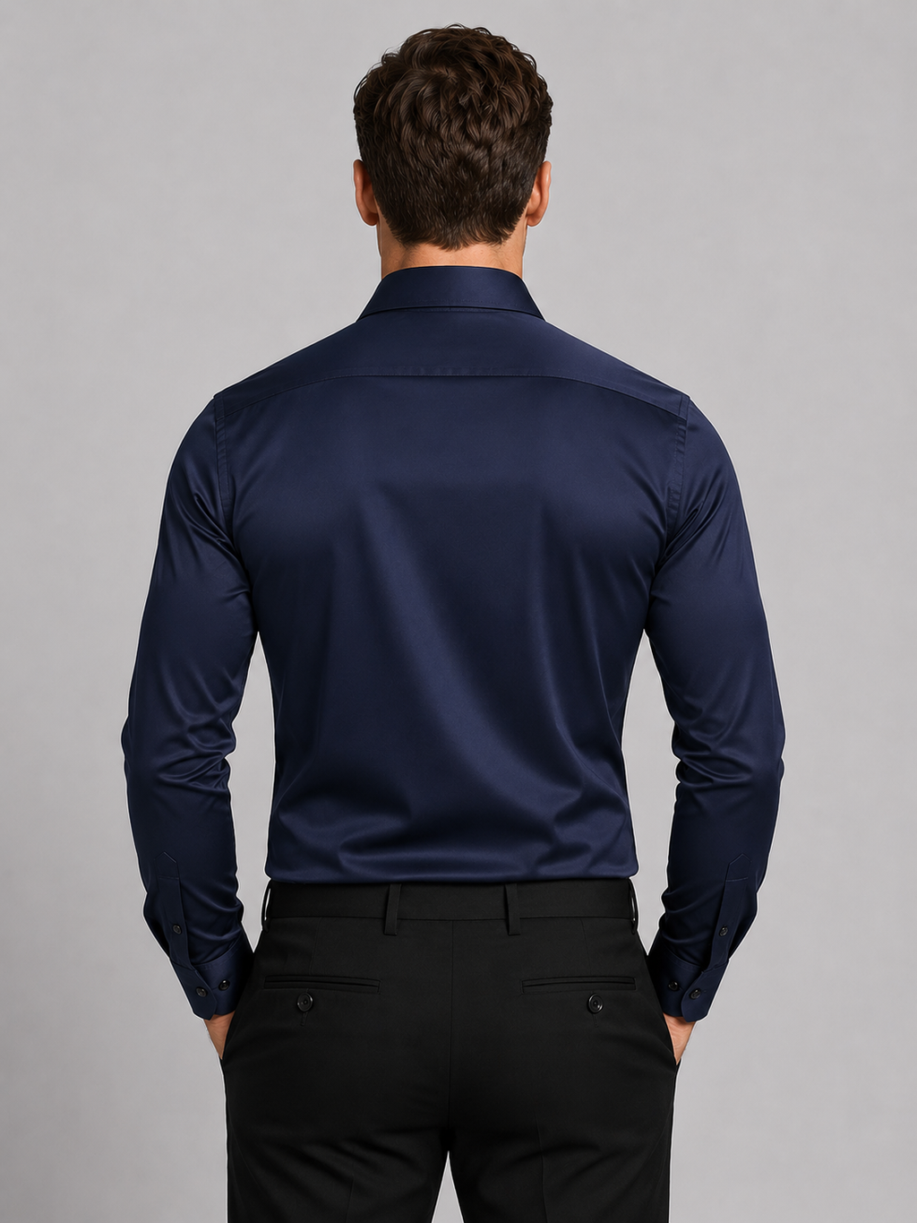 Slim Fit Stretch Business Shirt