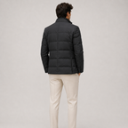 Quilted Puffer Blazer