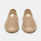 Linen Espadrille Slip-Ons