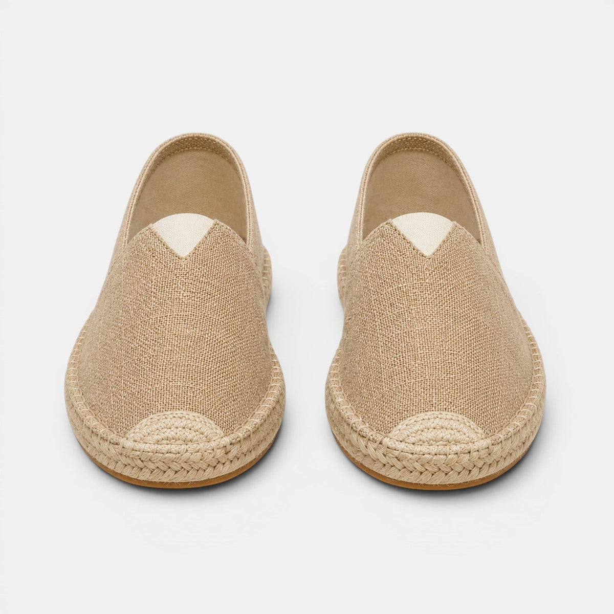 Linen Espadrille Slip-Ons