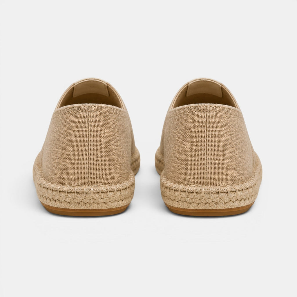 Linen Espadrille Slip-Ons