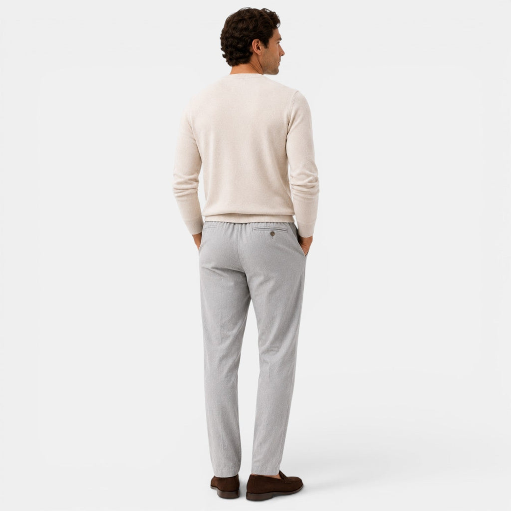 Cotton Drawstring Trousers