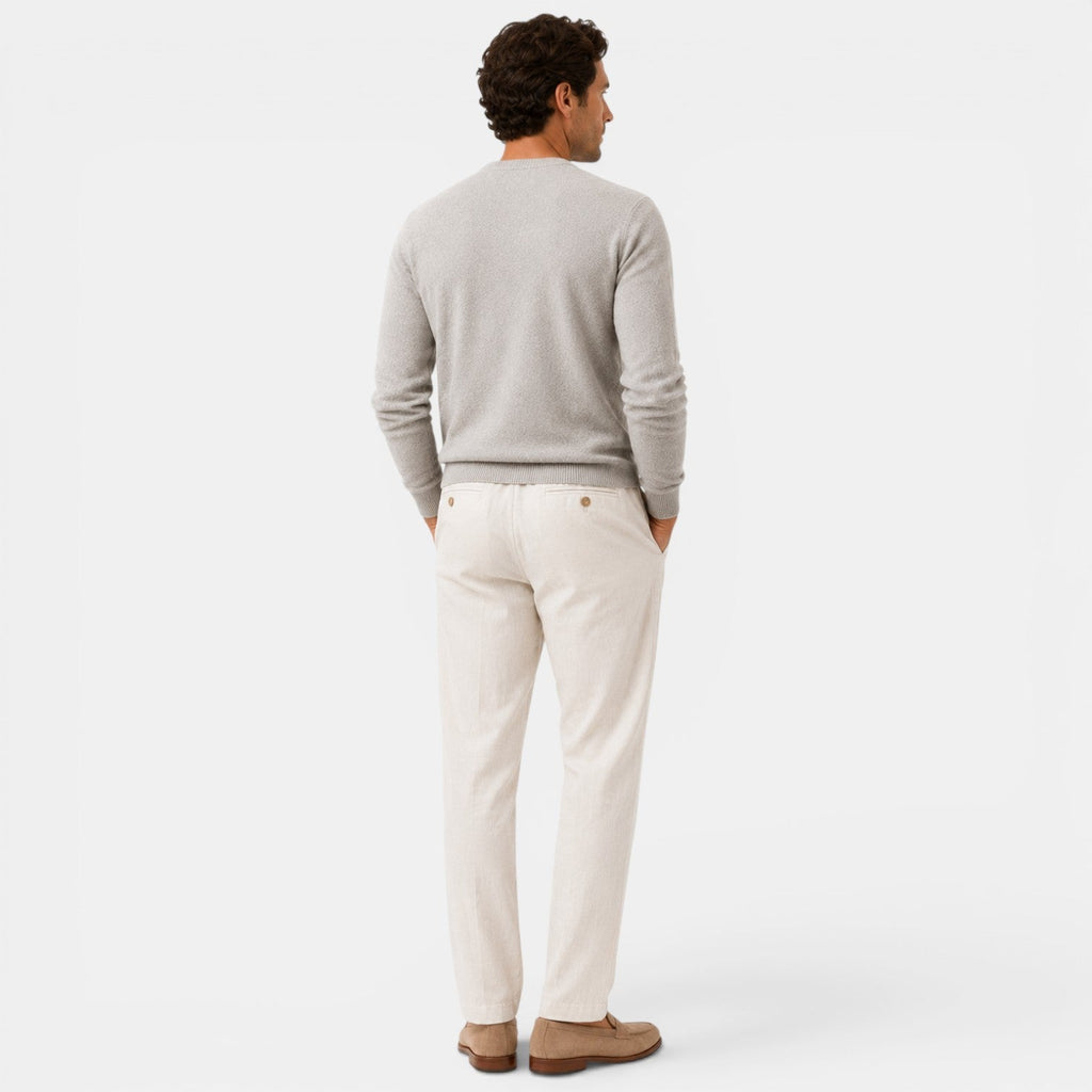Cotton Drawstring Trousers