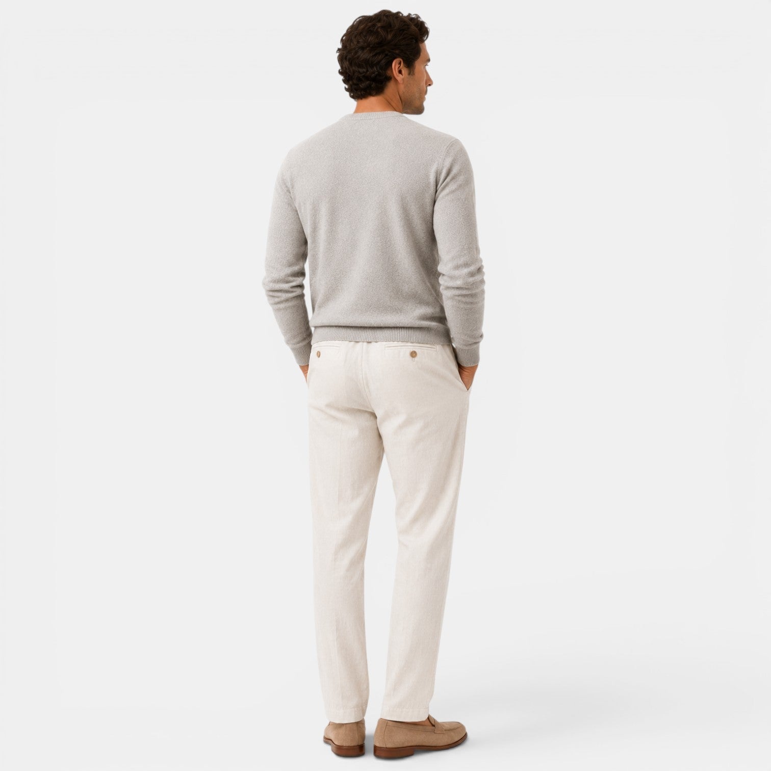 Cotton Drawstring Trousers