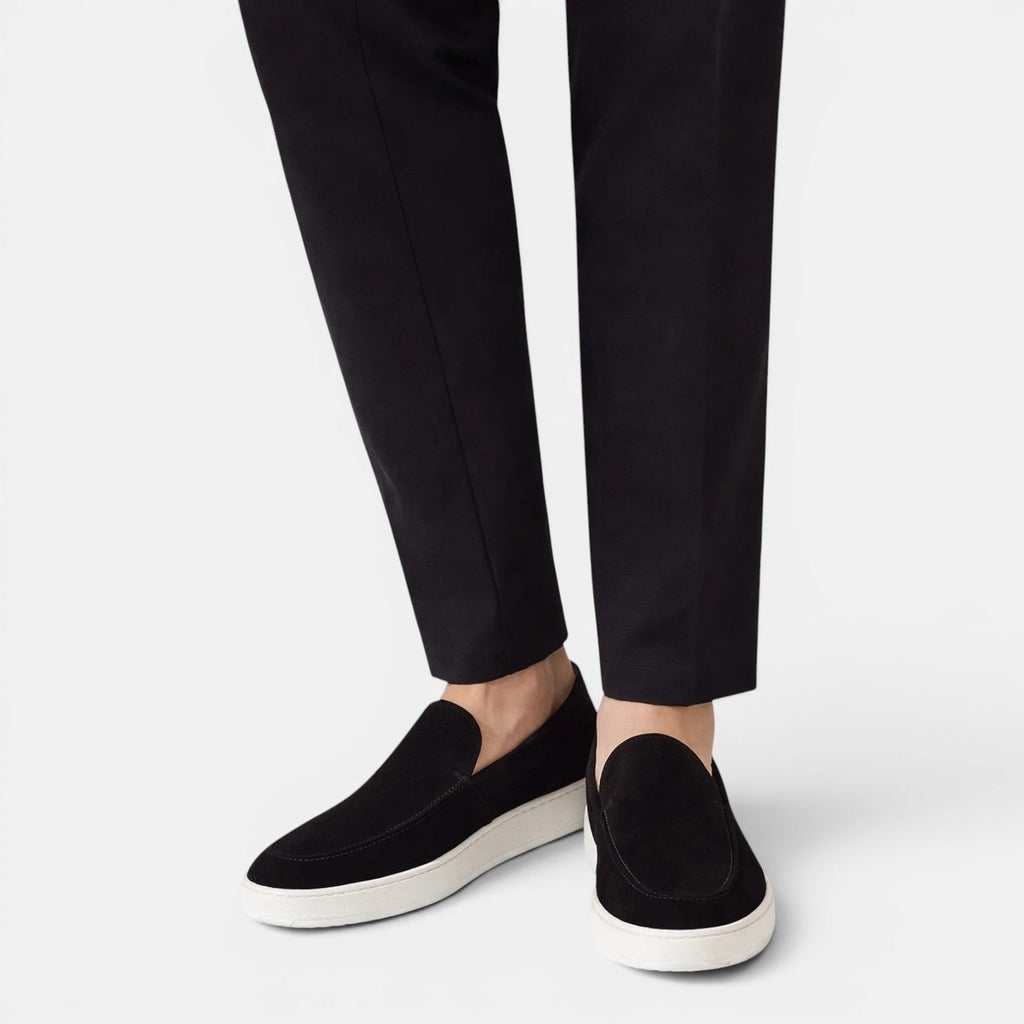 Casual Suede Loafers Men's Slip-On Shoes - Secranzo