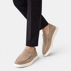 Casual Suede Loafers Men's Slip-On Shoes - Secranzo