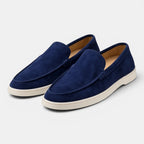 Casual Suede Loafers Men's Slip-On Shoes - Secranzo