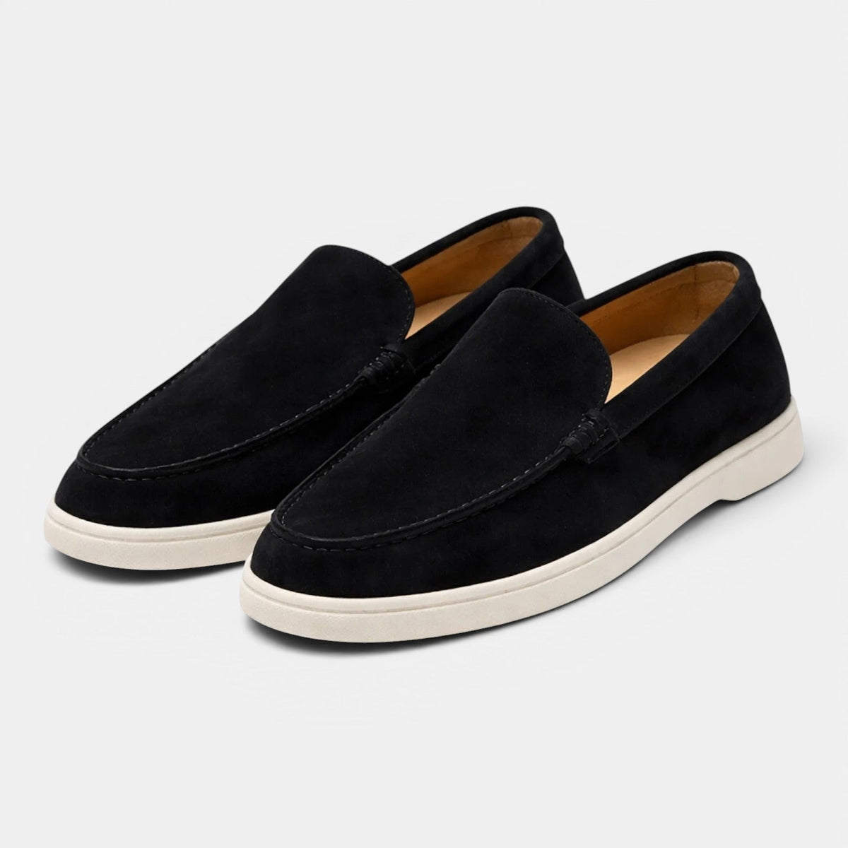 Casual Suede Loafers Men's Slip-On Shoes - Secranzo