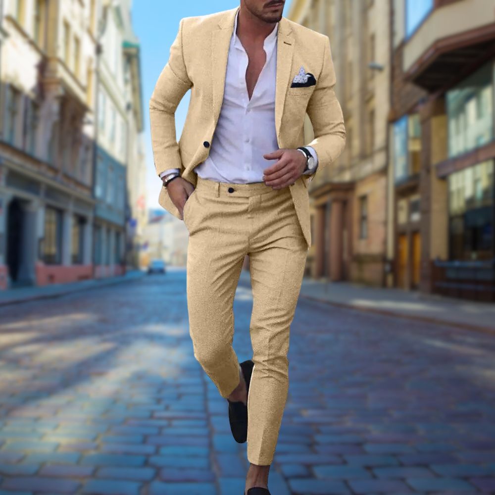 Slim Fit Tailored Business Suit