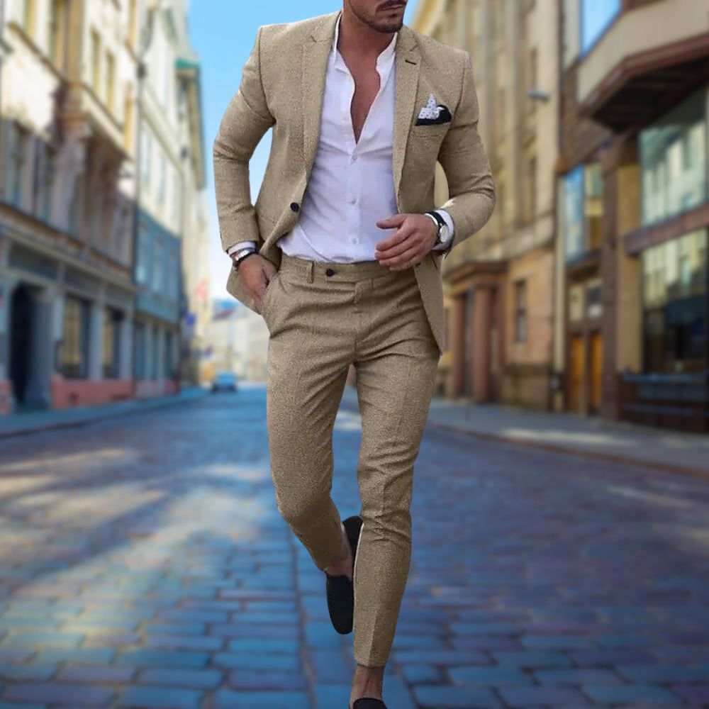 Slim Fit Tailored Business Suit