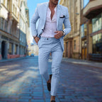 Slim Fit Tailored Business Suit