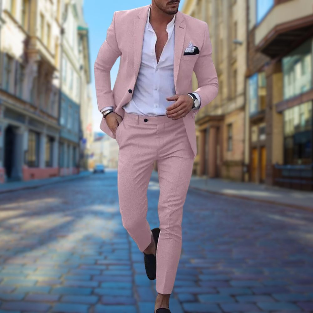 Slim Fit Tailored Business Suit