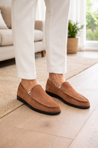 Knit Slip-On Loafer Sneakers