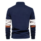 Quarter-Zip Cotton Sweater