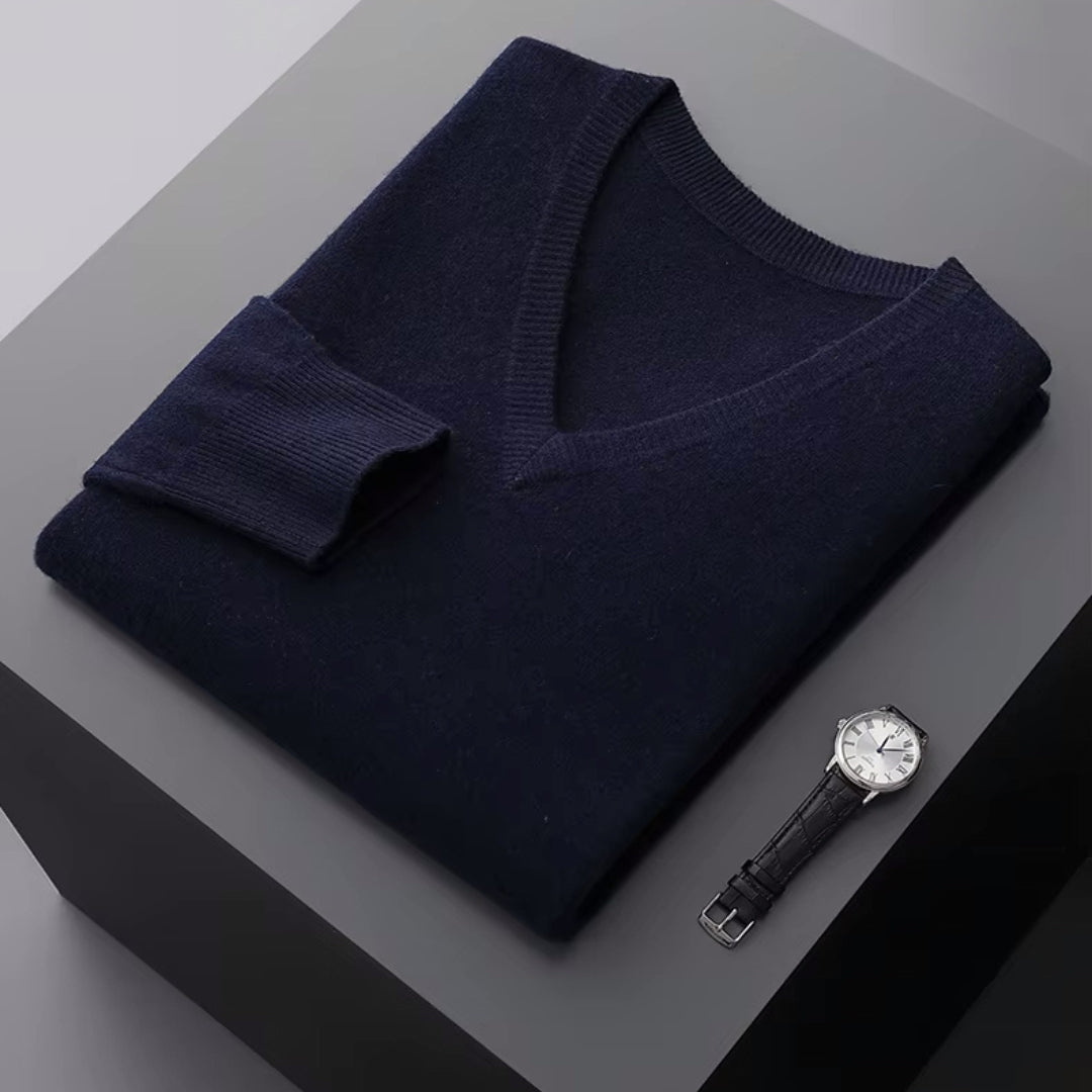 Fine Merino V-Neck Sweater