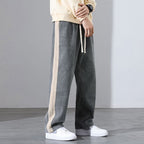 Waffle Corduroy Side Stripe Joggers