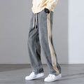 Waffle Corduroy Side Stripe Joggers