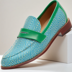 Woven Leather Summer Loafer