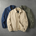 Lightweight Cotton Zip Jacket