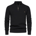 Cotton-Blend Crew Neck Sweater