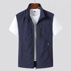 Lightweight Zip Utility Gilet Vest