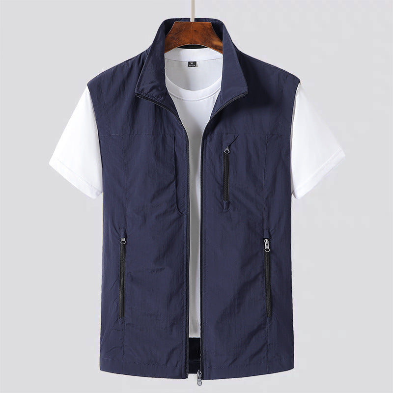 Lightweight Zip Utility Gilet Vest