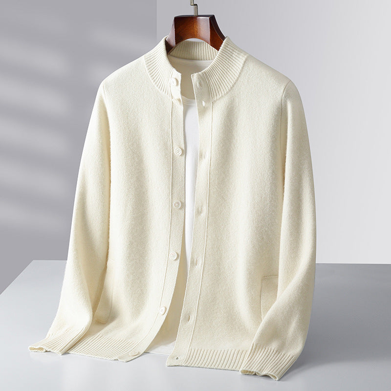 Extra-Fine 17.9 Micron Merino Cardigan
