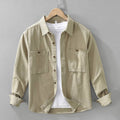 Cotton Overshirt with Chest Pockets