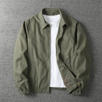 Lightweight Cotton Zip Jacket