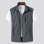 Lightweight Zip Utility Gilet Vest