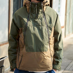 Dual-Zip Color Block Track Jacket