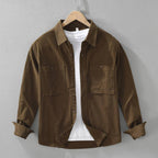 Cotton Overshirt with Chest Pockets