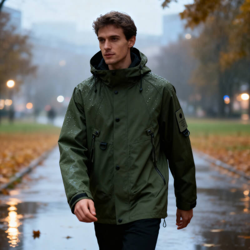 Waterproof Hooded Softshell Jacket