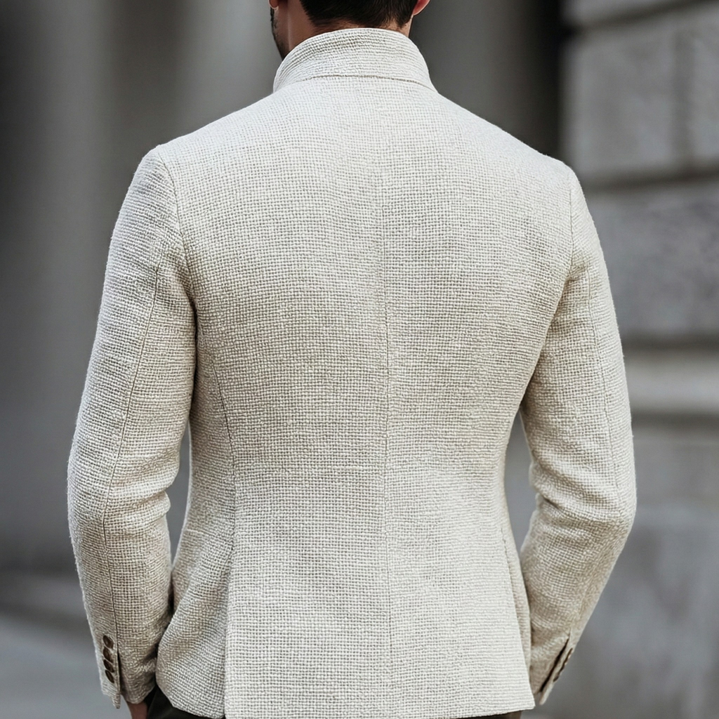 Single-Breasted Fine Knit Cardigan