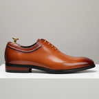 Polished Leather Derby Shoes
