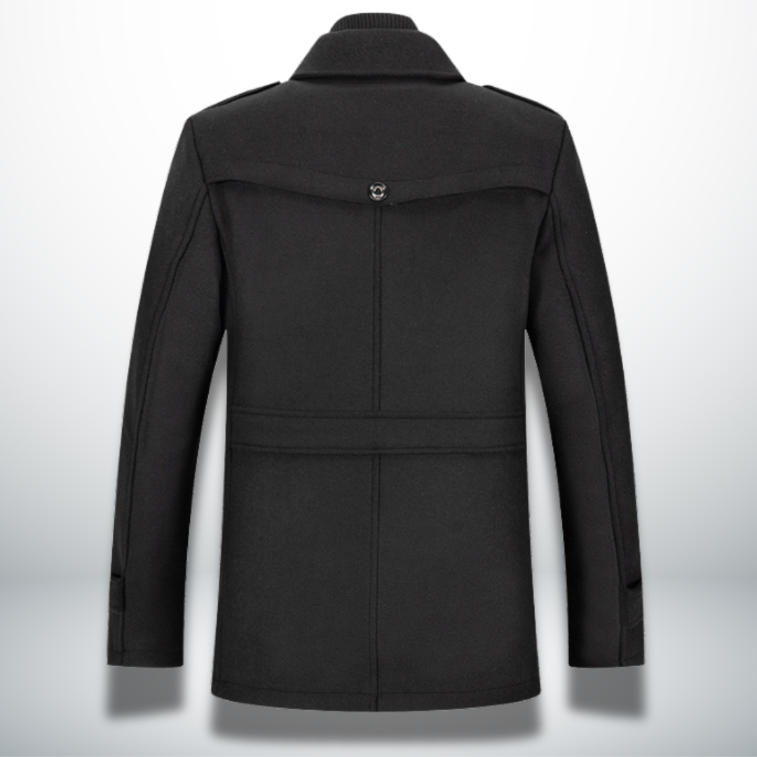 Classic Wool Winter Overcoat