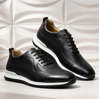 Full-Grain Leather Comfort Sneakers