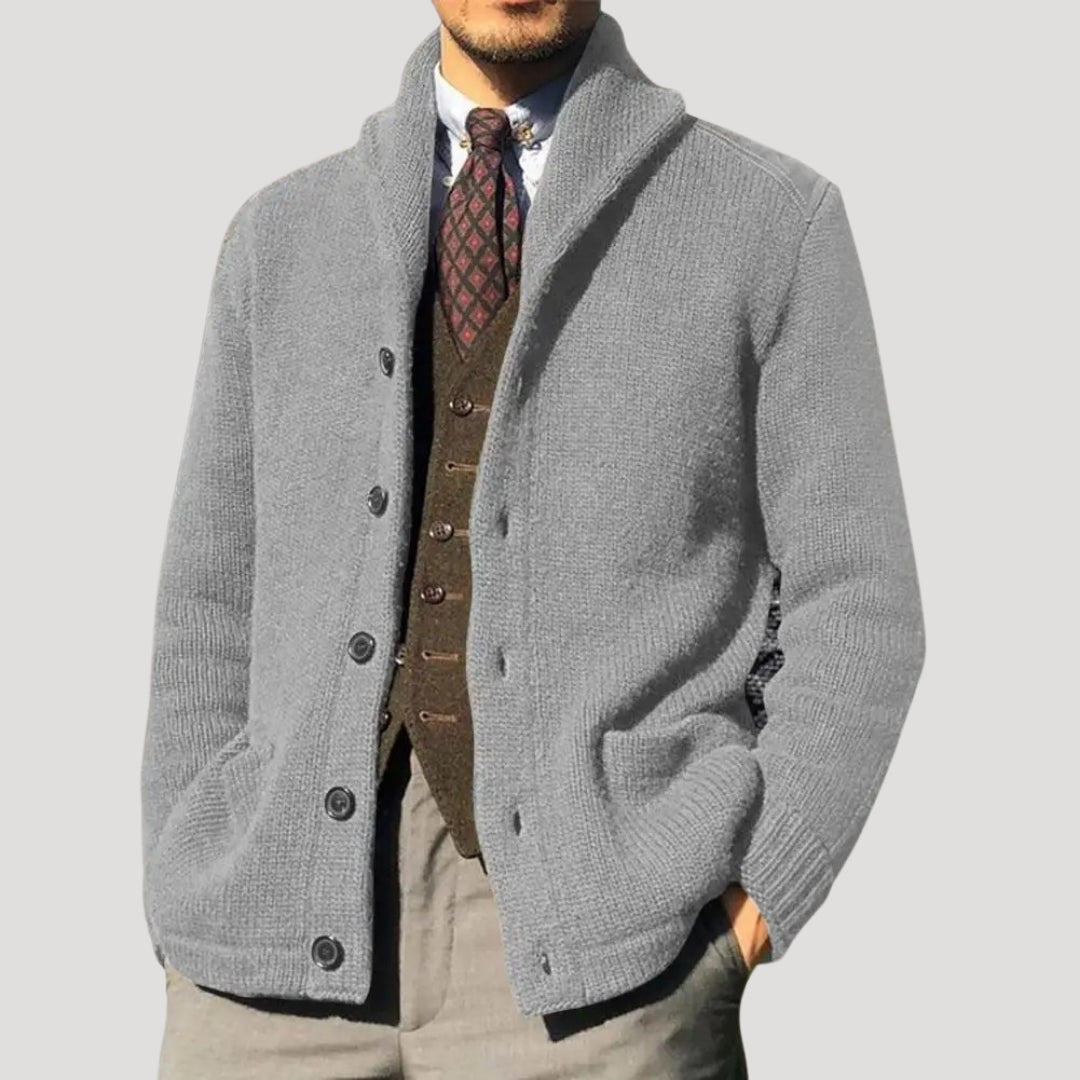 Shawl Collar Wool Coatigan