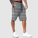 Checked Breathable Beach Shorts
