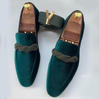 Faux Suede Slip-On Loafers